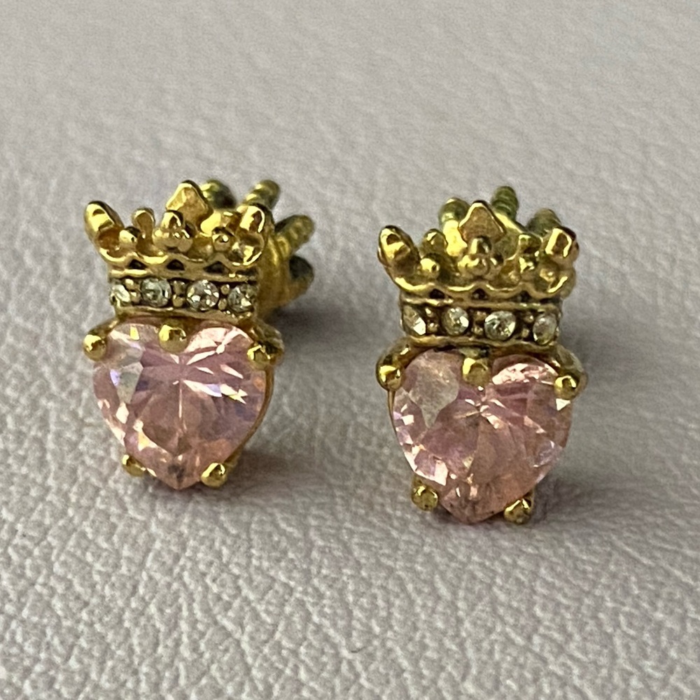 Juicy Couture Crown Earrings